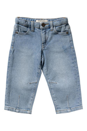 NAME IT Meisjes Nmfbella Mom Shaped Jeans 3555-On Noos, blauw (medium blue denim), 122