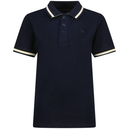 Vingino polo donkerblauw Jongens Katoen Polokraag Meerkleurig - maat 164 afbeelding