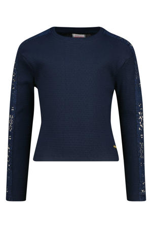 longsleeve donkerblauw