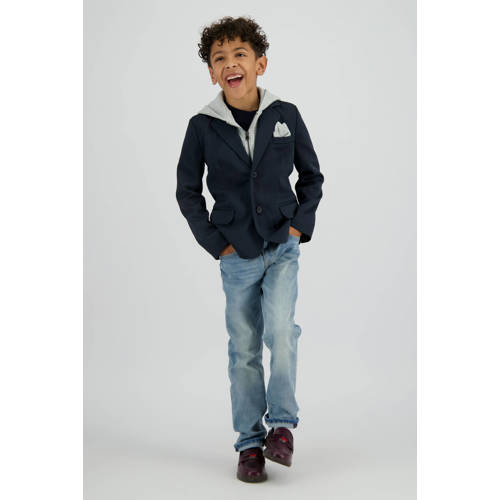Vingino Slim fit light blue denim Jeans Blauw Effen - maat 176 afbeelding