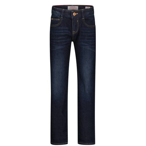 Vingino dark blue denim Jeans Blauw Jongens Katoen Effen - maat 146 afbeelding