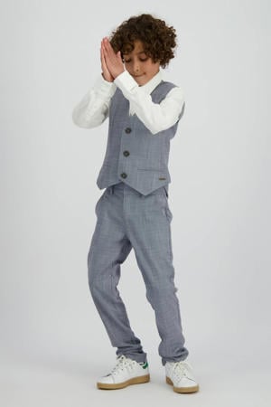 gilet grijsblauw