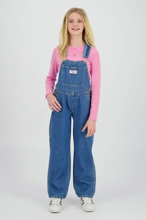 gestreepte longsleeve roze