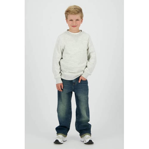 Vingino sweater grijs melange Effen - maat 140 | Sweater van Vingino afbeelding