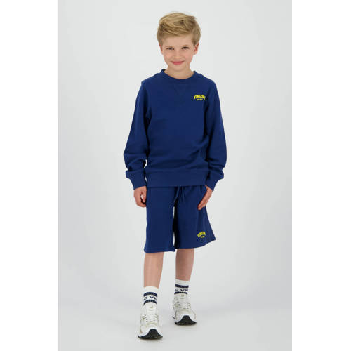 Vingino relaxed sweatshort blauw Korte broek Logo - maat 176 afbeelding