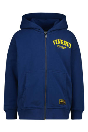 sweatvest blauw