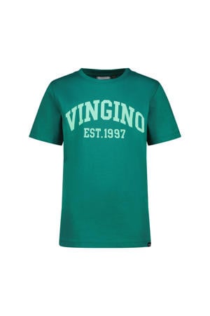 T-shirt donkergroen