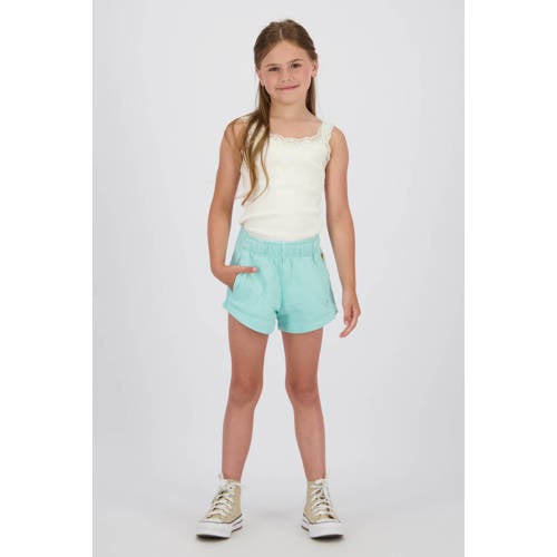 Vingino singlet wit Meisjes Stretchkatoen Ronde hals Effen - maat 164 afbeelding