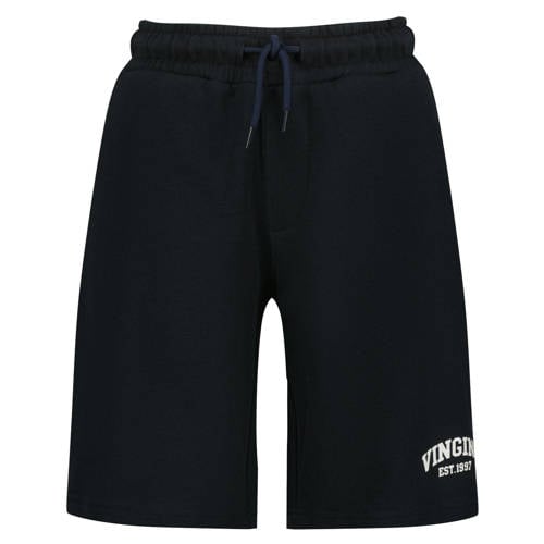 Vingino loose sweatshort zwart Korte broek Logo - maat 92 afbeelding