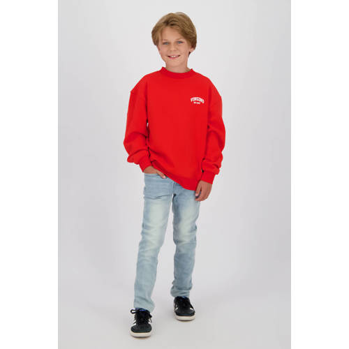 Vingino sweater rood Printopdruk - maat 176 | Sweater van Vingino afbeelding