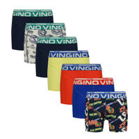 thumbnail: Vingino boxershort - donkerblauw/multicolor (set van 7)