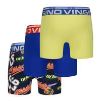 thumbnail: Vingino boxershort - blauw/geel/multicolor (set van 3)