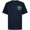 Vingino T-shirt met backprint donkerblauw