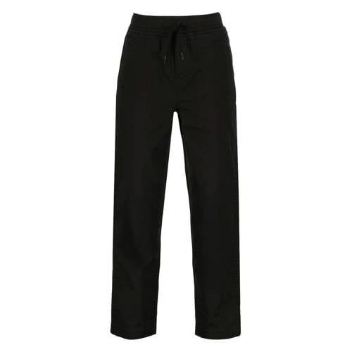 Vingino loose fit jeans baggy jeans zwart Jongens Katoen Effen - maat 140 afbeelding