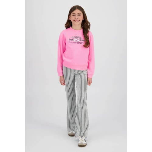 Vingino sweater roze Printopdruk - maat 152 | Sweater van Vingino afbeelding