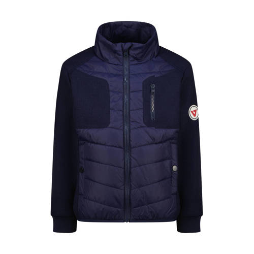 Vingino zomerjas donkerblauw Jongens Polyester Opstaande kraag Effen - maat 176 afbeelding