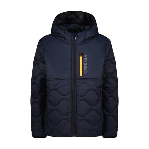 Vingino gewatteerde jas donkerblauw Jongens Nylon Effen - maat 164 afbeelding
