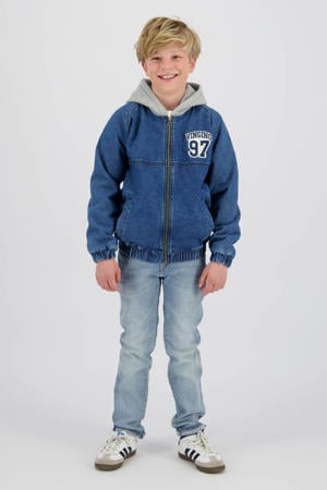 denim spijkerjas medium blue denim