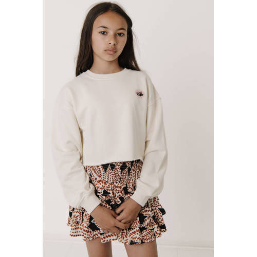 Frankie&Liberty sweater ecru Effen - maat 140 | Sweater van Frankie&Liberty afbeelding