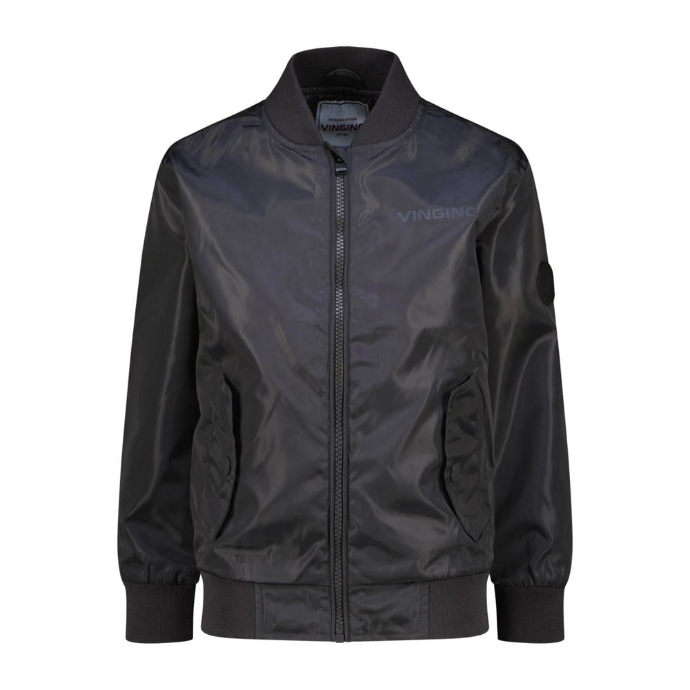 Moodstreet gebloemde bomberjack zomer van polyester toffee bruin/roze Moodstreet gebloemde bomberjack zomer van polyester toffee bruin/roze