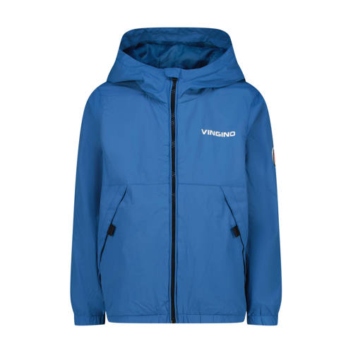 Vingino zomerjas blauw Jongens Polyester Capuchon Effen - maat 140 afbeelding