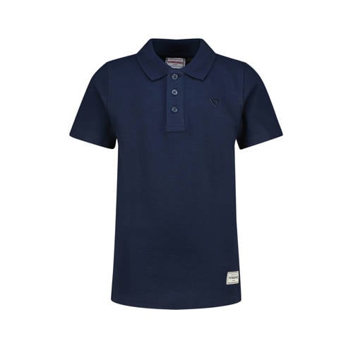Vingino polo donkerblauw Jongens Katoen Polokraag Effen