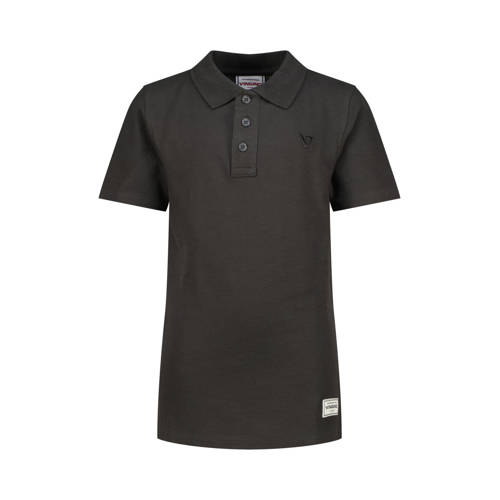 Vingino polo grijs Jongens Katoen Polokraag Effen