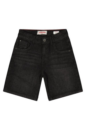 regular denim short black denim