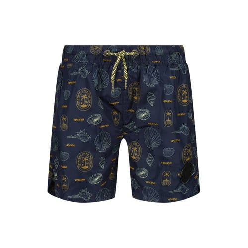 Vingino Zwemshort Blauw Jongens Polyester All over print - maat 116 afbeelding
