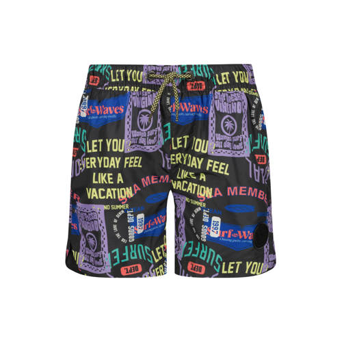 Vingino Zwemshort Grijs Jongens Polyester All over print - maat 128 afbeelding