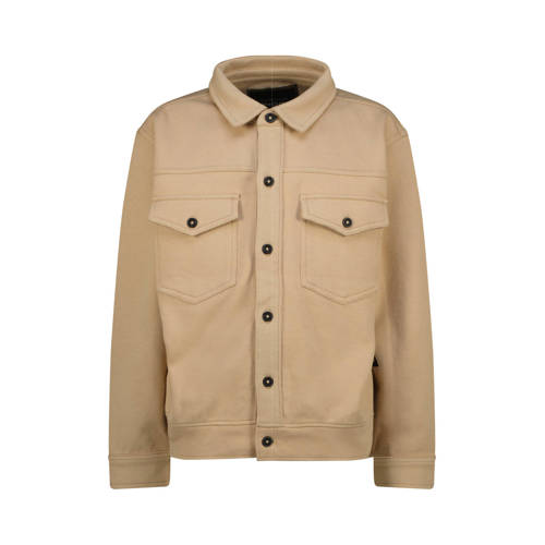 Vingino jack zand Jas Beige Jongens Stretchkatoen Klassieke kraag Effen - maat 140 afbeelding