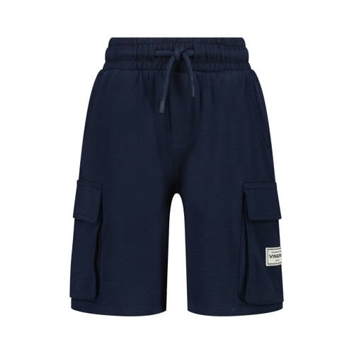 Vingino relaxed sweatshort donkerblauw Korte broek Effen - maat 140 afbeelding