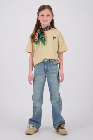 flared jeans light blue denim