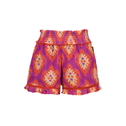 Vingino relaxed casual short fuchsia Korte broek Roze Meisjes Viscose All over print - maat 152 afbeelding