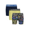 Vingino boxershort - donkerblauw/geel (set van 3)