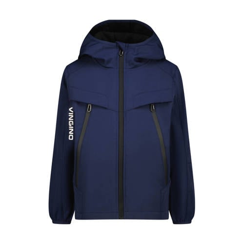 Vingino zomerjas donkerblauw Jongens Polyester Capuchon Effen - maat 176 afbeelding