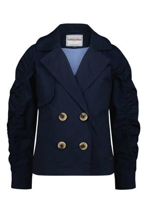 trenchcoat donkerblauw