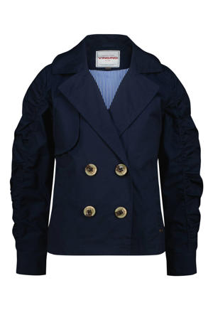 trenchcoat donkerblauw