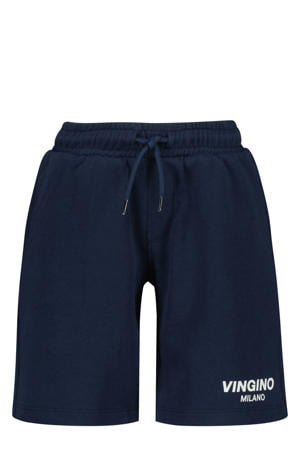 relaxed sweatshort donkerblauw