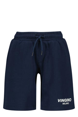 relaxed sweatshort donkerblauw