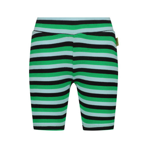 Vingino relaxed gestreepte casual short groen Korte broek Meisjes Stretchkatoen - maat 164 afbeelding