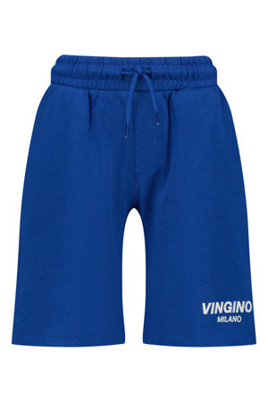 relaxed sweatshort blauw