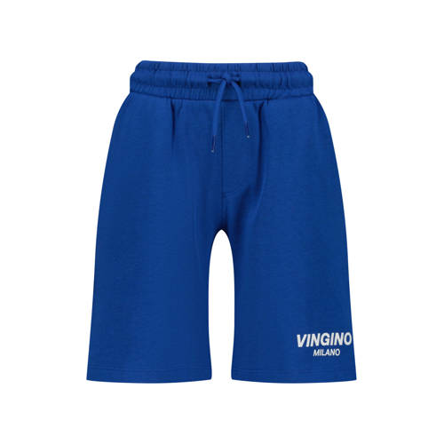 Vingino relaxed sweatshort blauw Korte broek Logo - maat 152 afbeelding