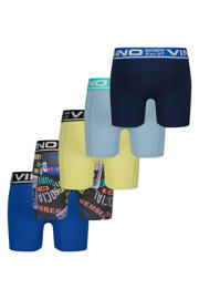 thumbnail: Vingino boxershort - geel/multicolor (set van 5)