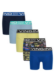 thumbnail: Vingino boxershort - geel/multicolor (set van 5)