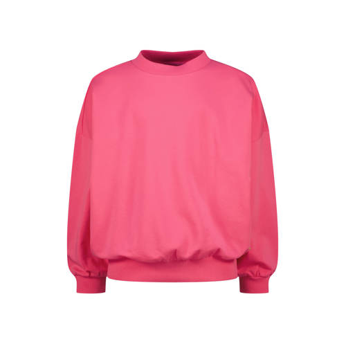 Vingino sweater met backprint roze Backprint - maat 128 afbeelding