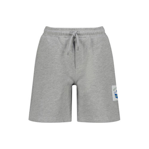 Vingino relaxed sweatshort grijs melange Korte broek Logo - maat 164 afbeelding