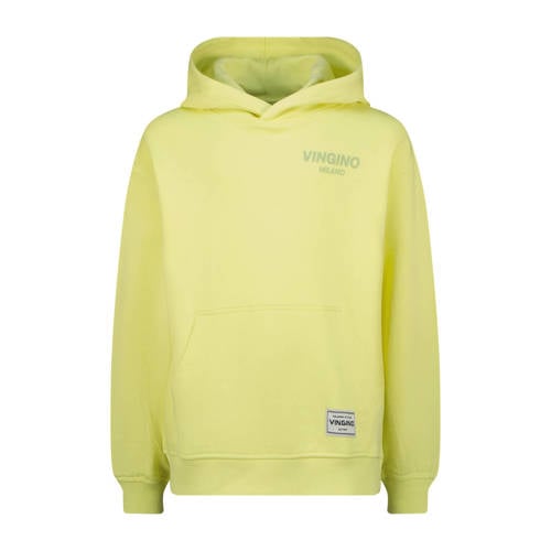 Vingino hoodie geel Sweater Effen