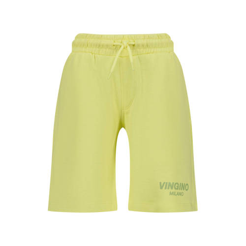 Vingino relaxed sweatshort geel Korte broek Logo - maat 152 afbeelding
