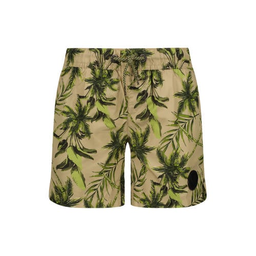 Vingino Zwemshort Beige Jongens Polyester Blad - maat 164 afbeelding